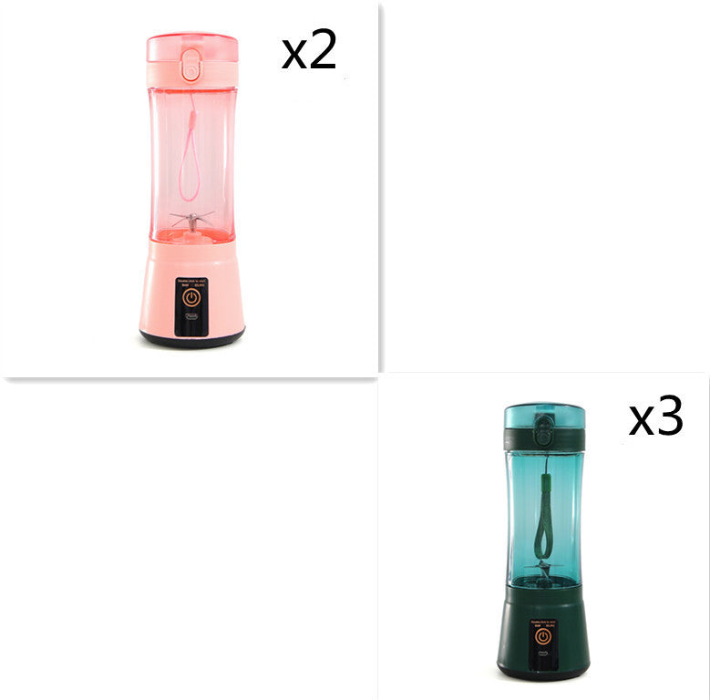Portable Electric Fruit Juicer Wireless USB Rechargeable Mini Mixer Multifunction Summer Smoothie Blender Machine Kitchen Supplies - Best Buy Daily