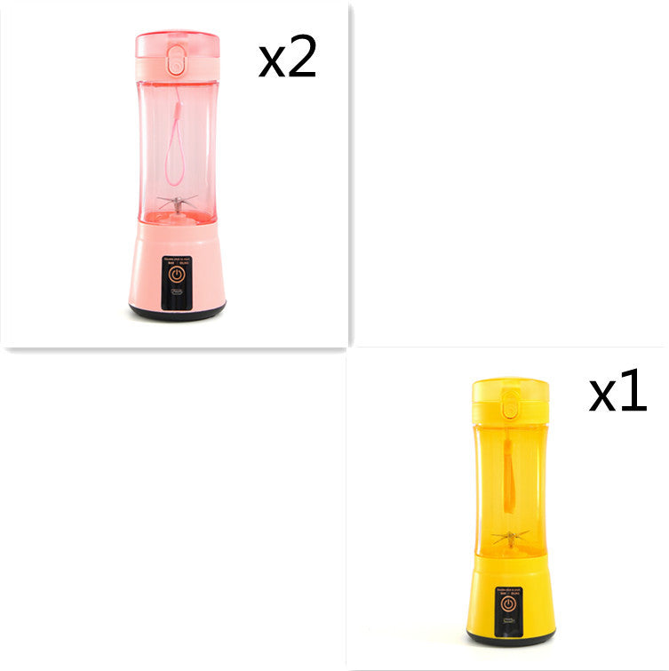 Portable Electric Fruit Juicer Wireless USB Rechargeable Mini Mixer Multifunction Summer Smoothie Blender Machine Kitchen Supplies - Best Buy Daily