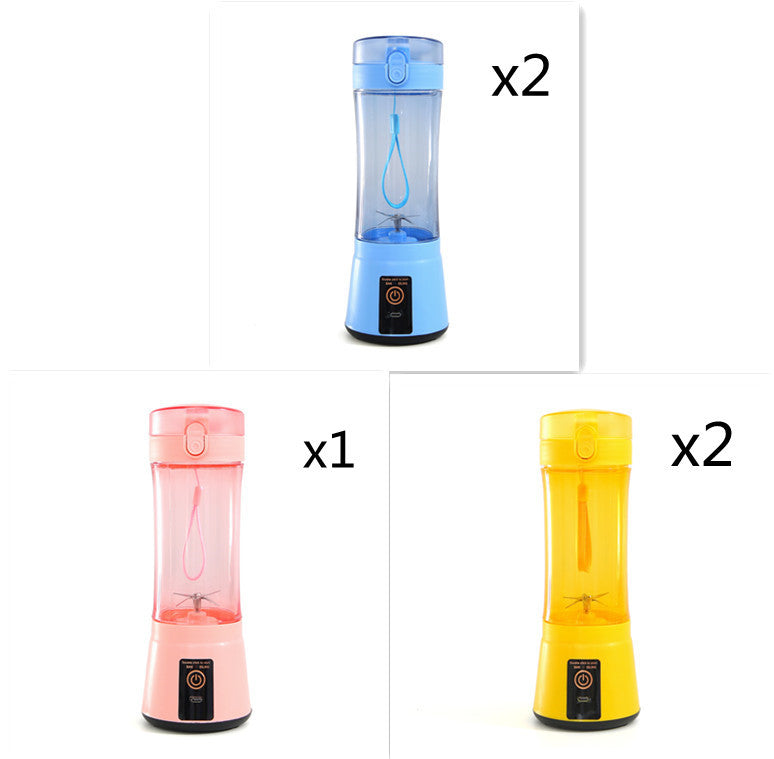 Portable Electric Fruit Juicer Wireless USB Rechargeable Mini Mixer Multifunction Summer Smoothie Blender Machine Kitchen Supplies - Best Buy Daily