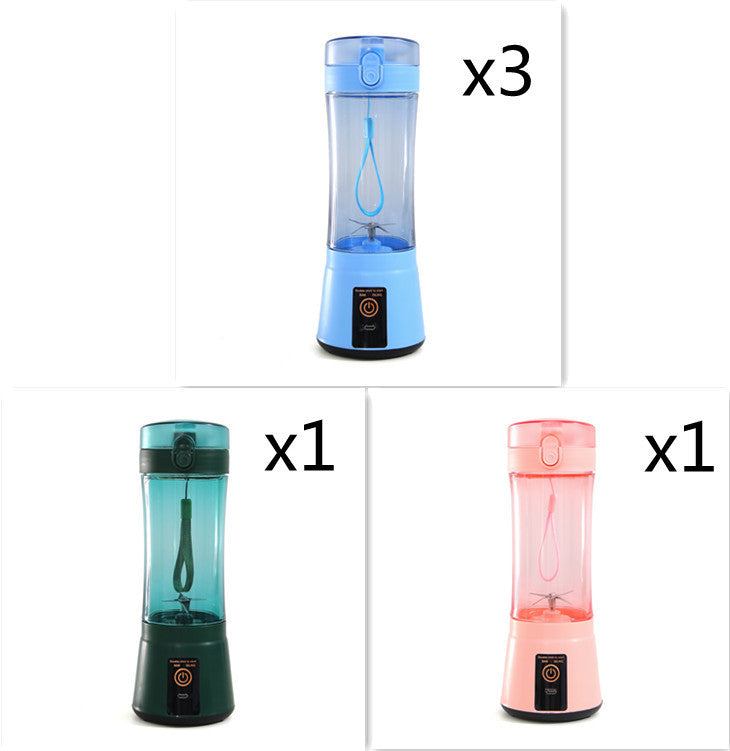 Portable Electric Fruit Juicer Wireless USB Rechargeable Mini Mixer Multifunction Summer Smoothie Blender Machine Kitchen Supplies - Best Buy Daily