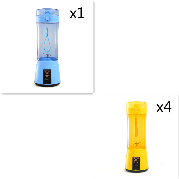 Portable Electric Fruit Juicer Wireless USB Rechargeable Mini Mixer Multifunction Summer Smoothie Blender Machine Kitchen Supplies - Best Buy Daily