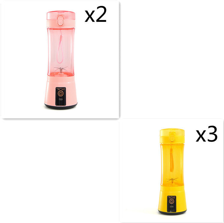 Portable Electric Fruit Juicer Wireless USB Rechargeable Mini Mixer Multifunction Summer Smoothie Blender Machine Kitchen Supplies - Best Buy Daily