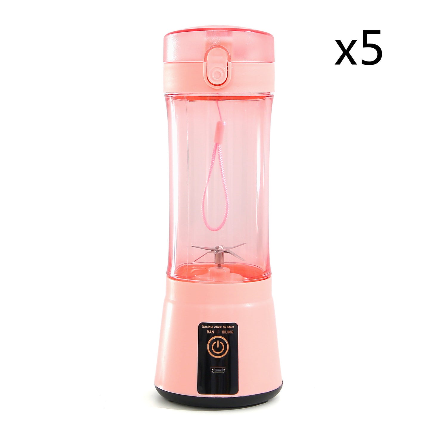 Portable Electric Fruit Juicer Wireless USB Rechargeable Mini Mixer Multifunction Summer Smoothie Blender Machine Kitchen Supplies - Best Buy Daily
