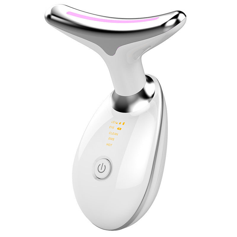 EMS Thermal Neck Lifting And Tighten Massager Electric Microcurrent Wrinkle Remover - Best Buy Daily