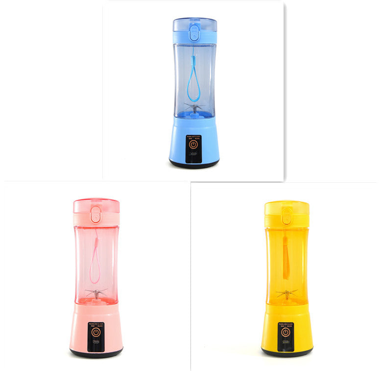 Portable Electric Fruit Juicer Wireless USB Rechargeable Mini Mixer Multifunction Summer Smoothie Blender Machine Kitchen Supplies - Best Buy Daily