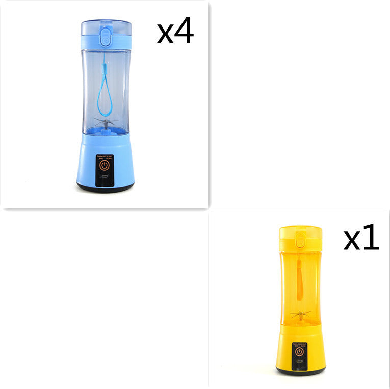 Portable Electric Fruit Juicer Wireless USB Rechargeable Mini Mixer Multifunction Summer Smoothie Blender Machine Kitchen Supplies - Best Buy Daily