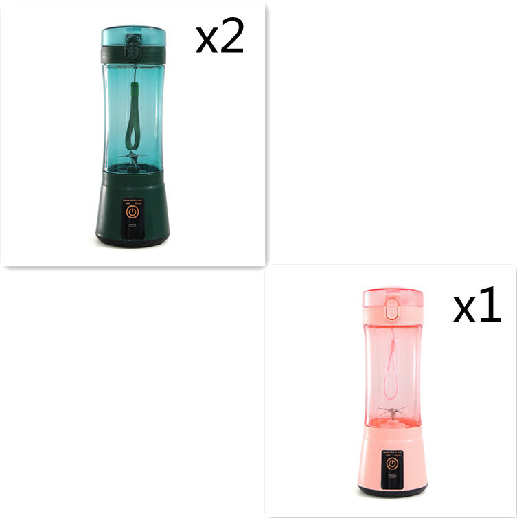 Portable Electric Fruit Juicer Wireless USB Rechargeable Mini Mixer Multifunction Summer Smoothie Blender Machine Kitchen Supplies - Best Buy Daily