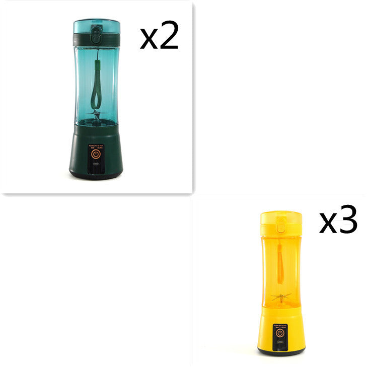 Portable Electric Fruit Juicer Wireless USB Rechargeable Mini Mixer Multifunction Summer Smoothie Blender Machine Kitchen Supplies - Best Buy Daily
