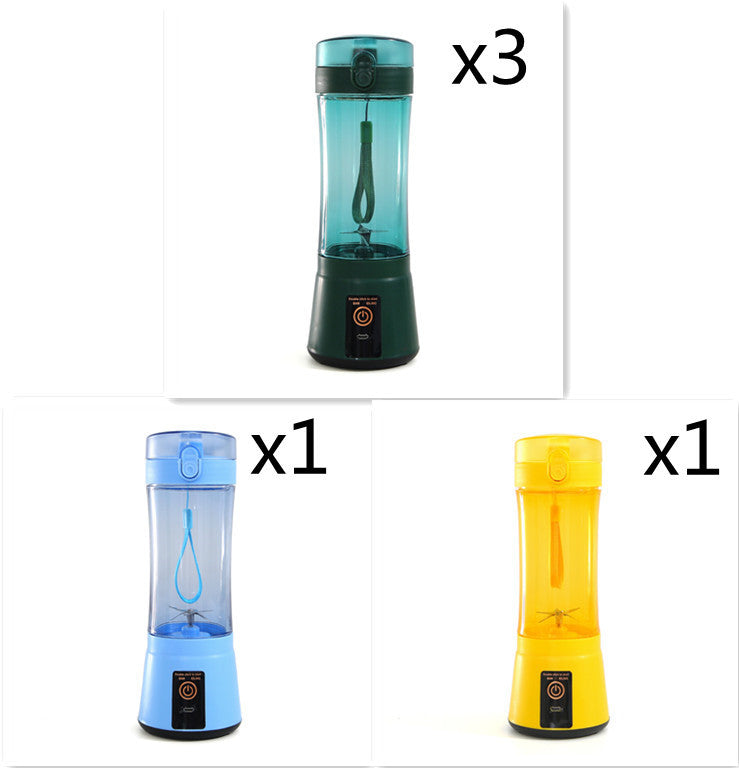 Portable Electric Fruit Juicer Wireless USB Rechargeable Mini Mixer Multifunction Summer Smoothie Blender Machine Kitchen Supplies - Best Buy Daily