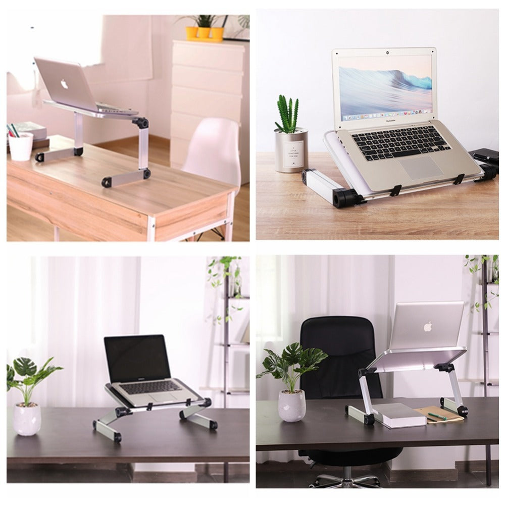 Foldable Laptop Stand Ergonomic Desk Tablet Holder - Best Buy Daily