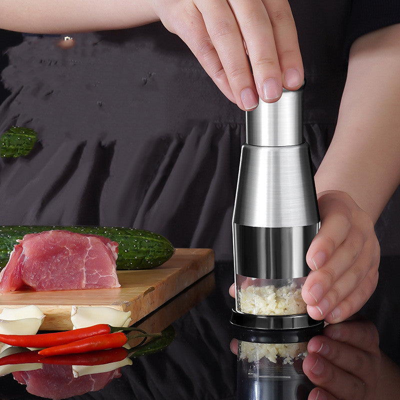 Garlic Crusher Onion Chopper Multipeler Vegetables Chopper Manual Garlic Press Machine Garlic Squeezer Kitchen Gadget - Best Buy Daily