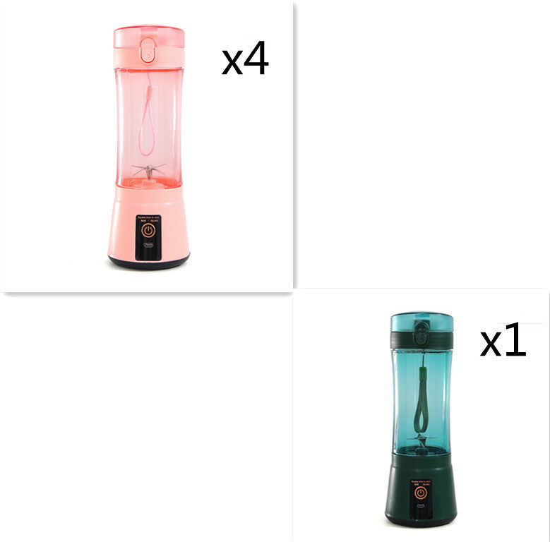 Portable Electric Fruit Juicer Wireless USB Rechargeable Mini Mixer Multifunction Summer Smoothie Blender Machine Kitchen Supplies - Best Buy Daily