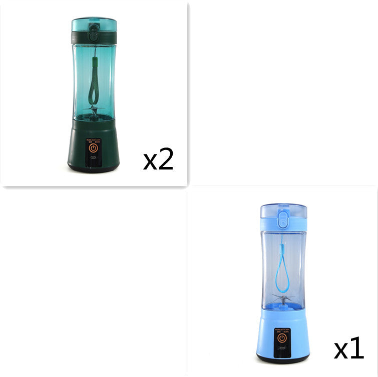 Portable Electric Fruit Juicer Wireless USB Rechargeable Mini Mixer Multifunction Summer Smoothie Blender Machine Kitchen Supplies - Best Buy Daily