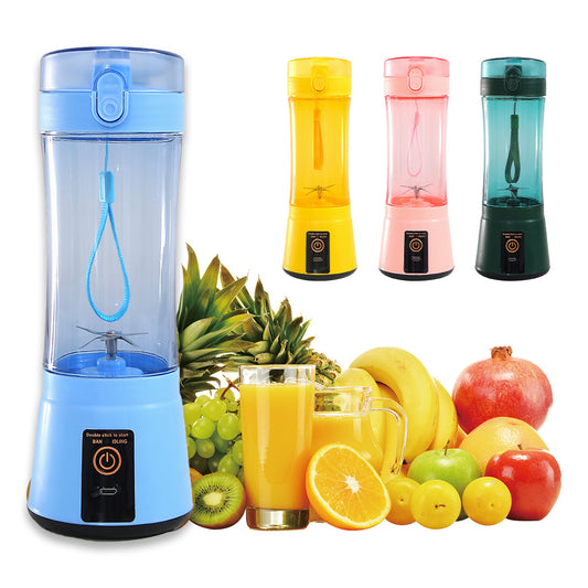 Portable Electric Fruit Juicer Wireless USB Rechargeable Mini Mixer Multifunction Summer Smoothie Blender Machine Kitchen Supplies - Best Buy Daily