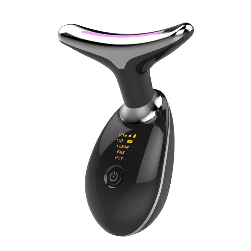 EMS Thermal Neck Lifting And Tighten Massager Electric Microcurrent Wrinkle Remover - Best Buy Daily