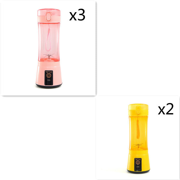 Portable Electric Fruit Juicer Wireless USB Rechargeable Mini Mixer Multifunction Summer Smoothie Blender Machine Kitchen Supplies - Best Buy Daily