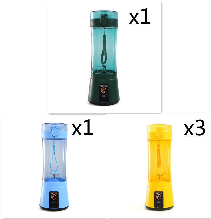 Portable Electric Fruit Juicer Wireless USB Rechargeable Mini Mixer Multifunction Summer Smoothie Blender Machine Kitchen Supplies - Best Buy Daily