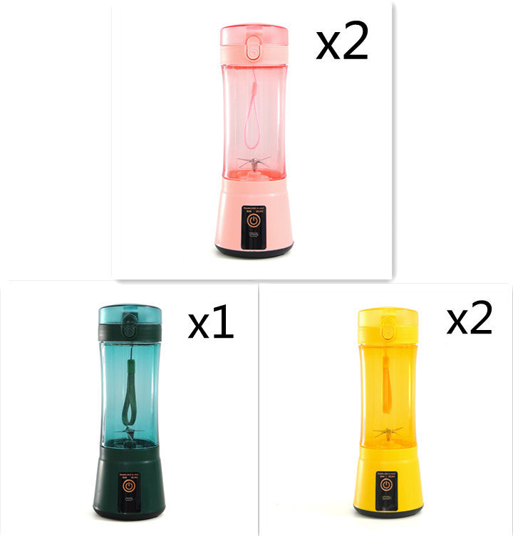 Portable Electric Fruit Juicer Wireless USB Rechargeable Mini Mixer Multifunction Summer Smoothie Blender Machine Kitchen Supplies - Best Buy Daily