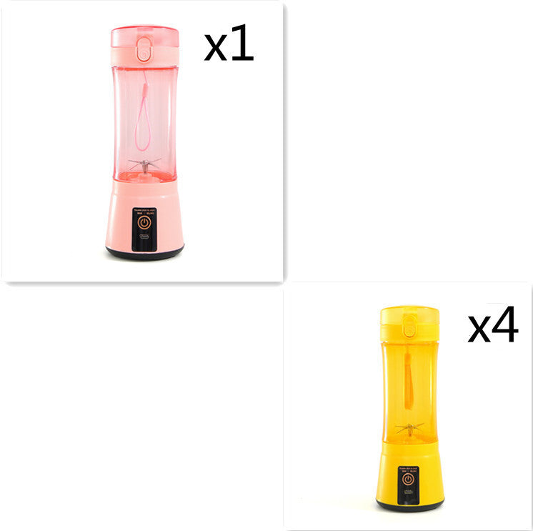 Portable Electric Fruit Juicer Wireless USB Rechargeable Mini Mixer Multifunction Summer Smoothie Blender Machine Kitchen Supplies - Best Buy Daily