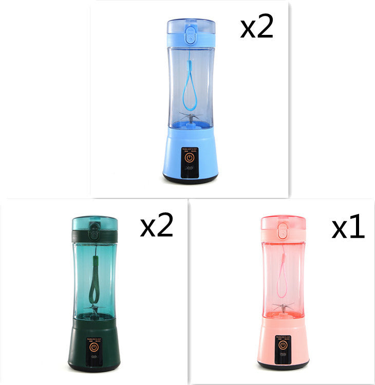 Portable Electric Fruit Juicer Wireless USB Rechargeable Mini Mixer Multifunction Summer Smoothie Blender Machine Kitchen Supplies - Best Buy Daily