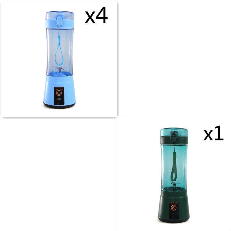 Portable Electric Fruit Juicer Wireless USB Rechargeable Mini Mixer Multifunction Summer Smoothie Blender Machine Kitchen Supplies - Best Buy Daily