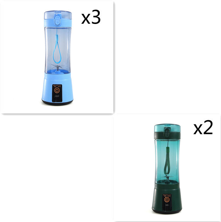Portable Electric Fruit Juicer Wireless USB Rechargeable Mini Mixer Multifunction Summer Smoothie Blender Machine Kitchen Supplies - Best Buy Daily