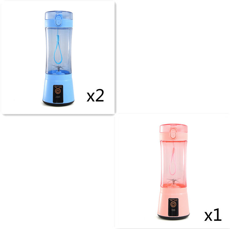 Portable Electric Fruit Juicer Wireless USB Rechargeable Mini Mixer Multifunction Summer Smoothie Blender Machine Kitchen Supplies - Best Buy Daily