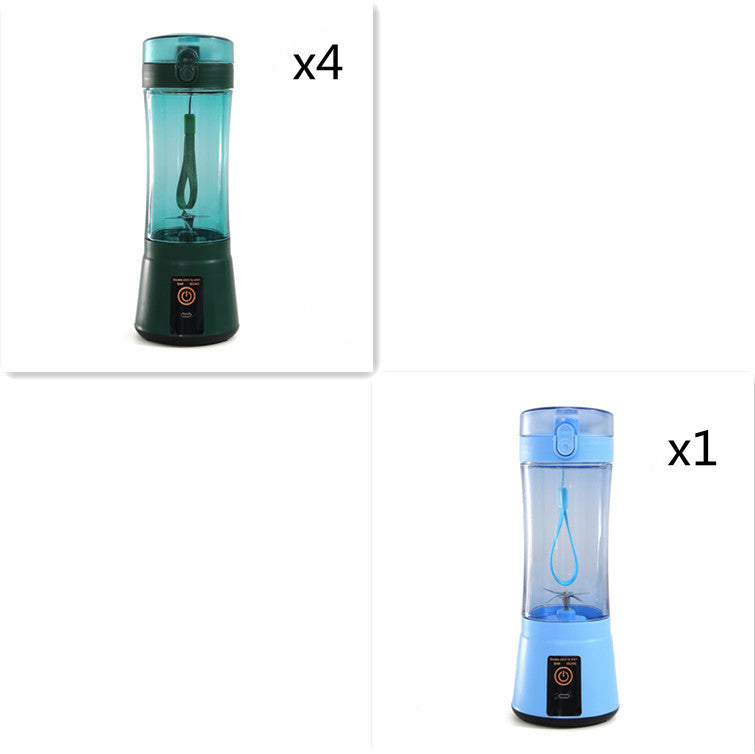 Portable Electric Fruit Juicer Wireless USB Rechargeable Mini Mixer Multifunction Summer Smoothie Blender Machine Kitchen Supplies - Best Buy Daily