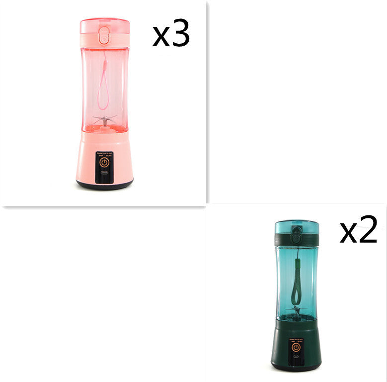 Portable Electric Fruit Juicer Wireless USB Rechargeable Mini Mixer Multifunction Summer Smoothie Blender Machine Kitchen Supplies - Best Buy Daily