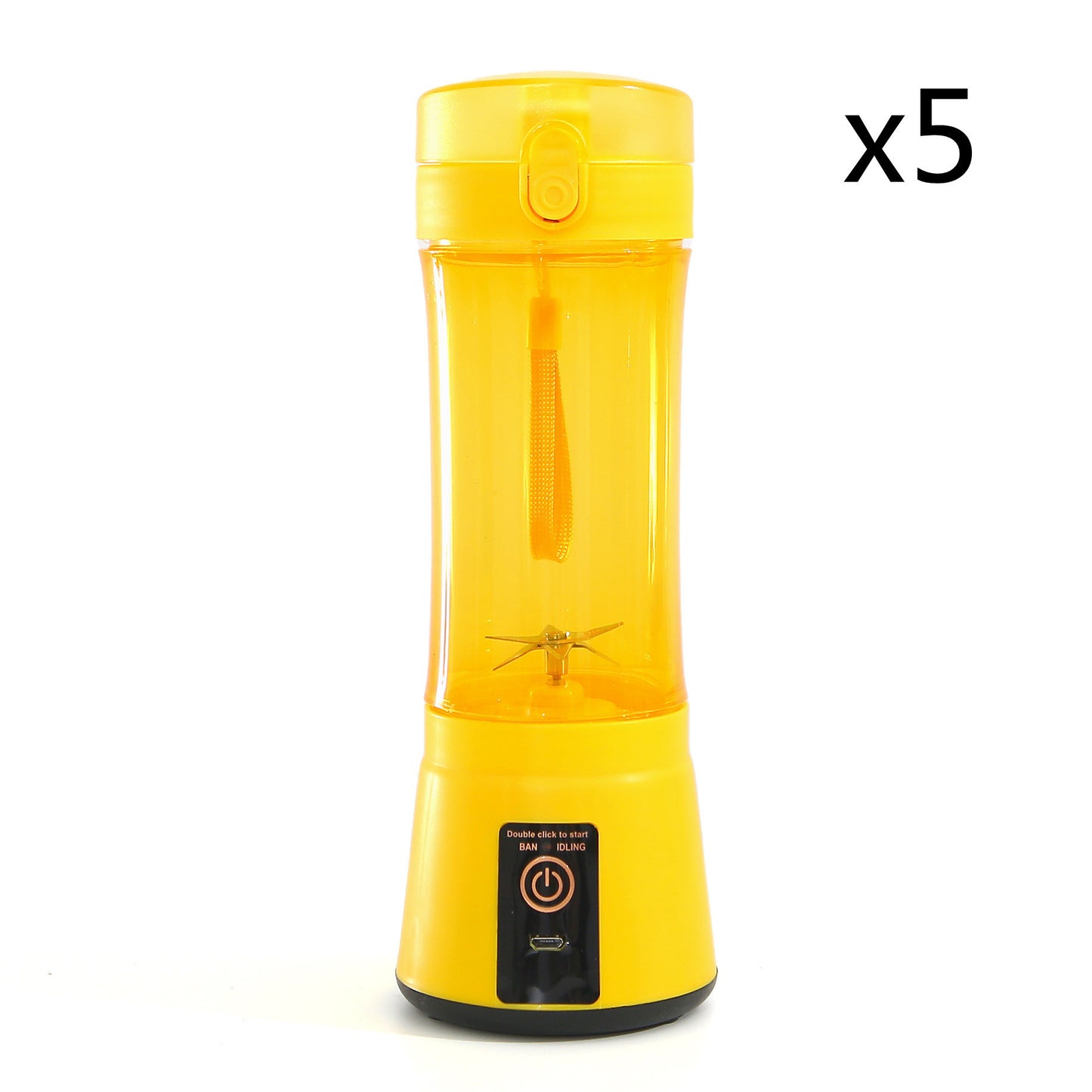 Portable Electric Fruit Juicer Wireless USB Rechargeable Mini Mixer Multifunction Summer Smoothie Blender Machine Kitchen Supplies - Best Buy Daily