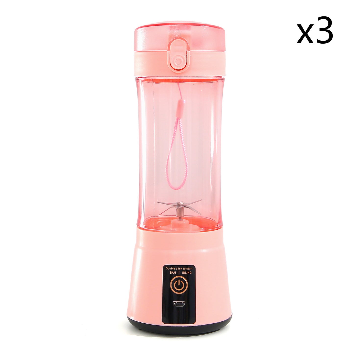 Portable Electric Fruit Juicer Wireless USB Rechargeable Mini Mixer Multifunction Summer Smoothie Blender Machine Kitchen Supplies - Best Buy Daily