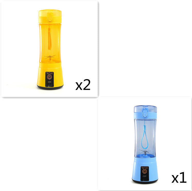 Portable Electric Fruit Juicer Wireless USB Rechargeable Mini Mixer Multifunction Summer Smoothie Blender Machine Kitchen Supplies - Best Buy Daily