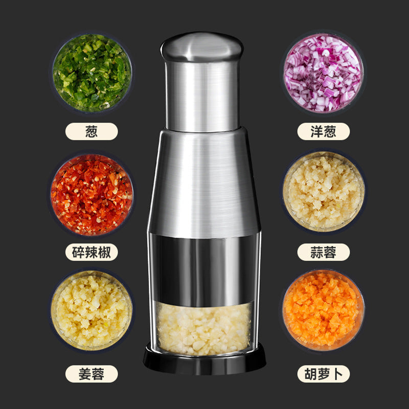 Garlic Crusher Onion Chopper Multipeler Vegetables Chopper Manual Garlic Press Machine Garlic Squeezer Kitchen Gadget - Best Buy Daily