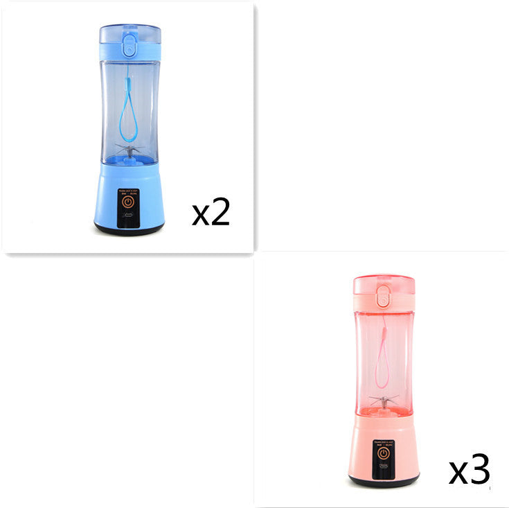 Portable Electric Fruit Juicer Wireless USB Rechargeable Mini Mixer Multifunction Summer Smoothie Blender Machine Kitchen Supplies - Best Buy Daily