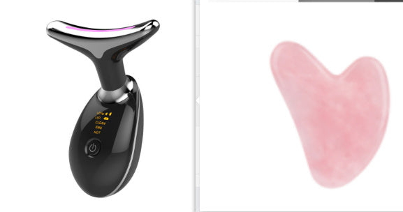 EMS Thermal Neck Lifting And Tighten Massager Electric Microcurrent Wrinkle Remover - Best Buy Daily